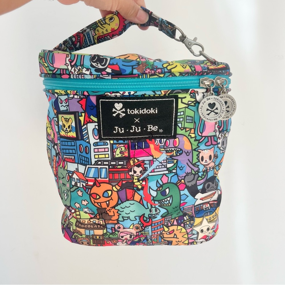Tokidoki x Ju-Ju-Be Colorful Print Bag Kaiju City Fuel Cell Bag READ NOTES Retro